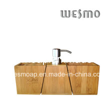 Carbonized Bamboo Bathroom Accessory Set (WBB0455A)